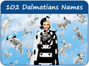 102 Dalmatians Dog Names